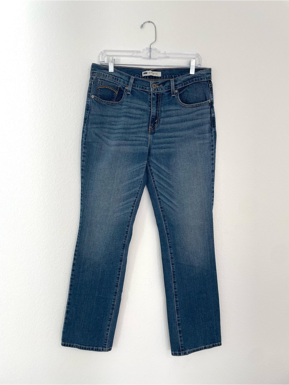 NO SIZE Levi’s 505 Straight Leg Classic Mid-Rise Blue Women’s Jeans